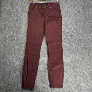 Buffalo Jeans Womens 6 Hope Mid Rise Skinny Stretch Purple Cotton Spandex Pocket